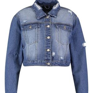 Cropped Jean jacket